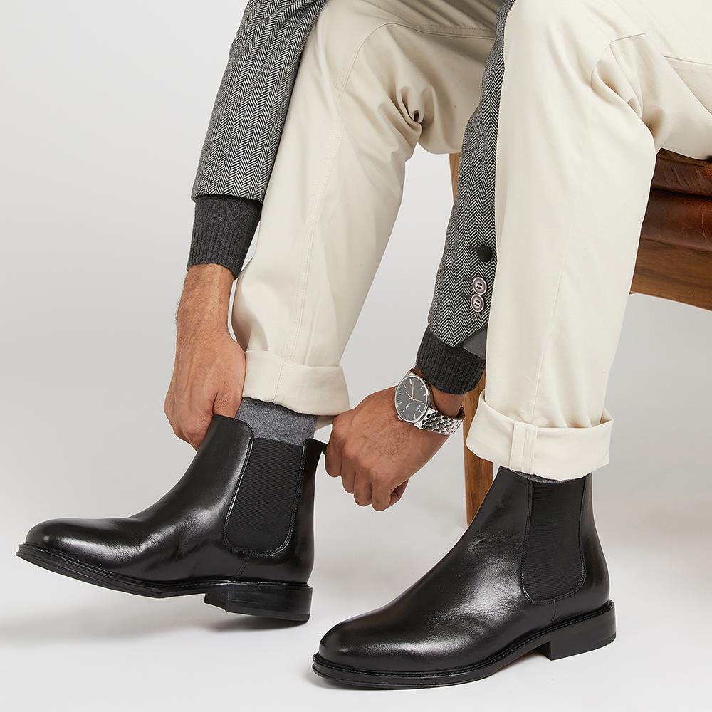 Aardbei efficiëntie Commotie Men's Chelsea Boots | Black & Brown Leather Chelsea Boots from Jones  Bootmaker